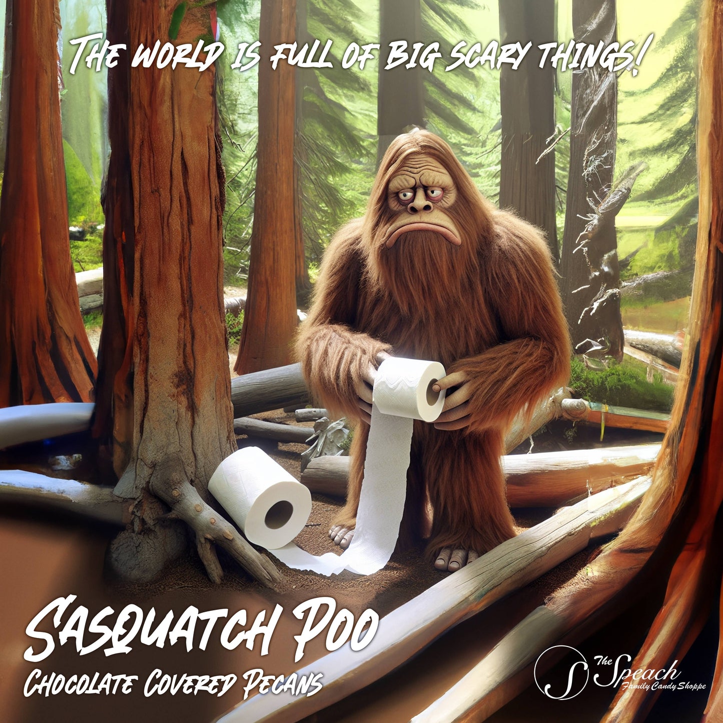 Sasquatch Poo - Chocolate Covered Pecans