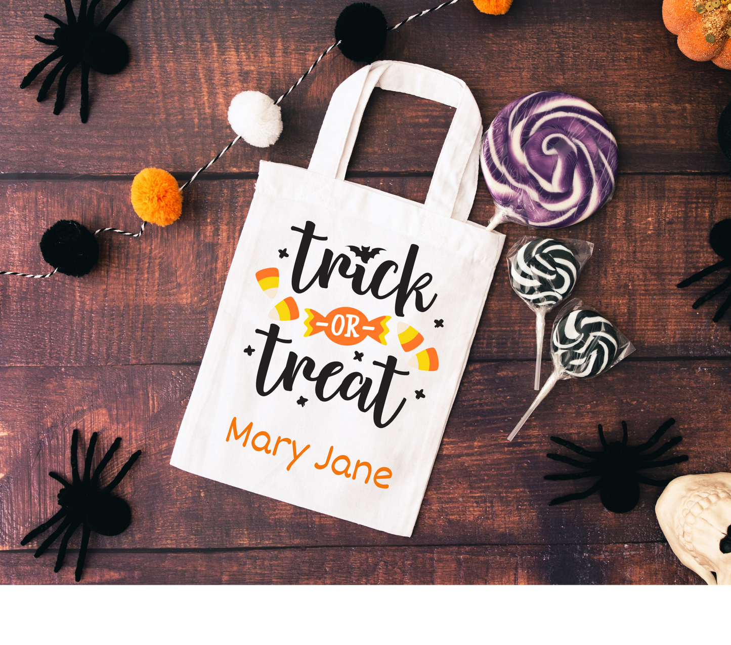 Custom Halloween Tote Bag