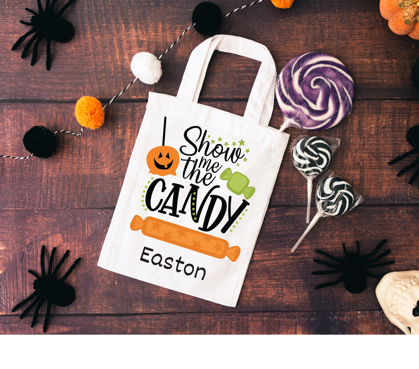 Custom Halloween Tote Bag