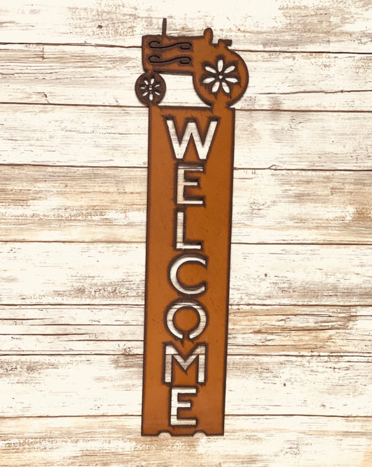 Tractor Welcome Sign
