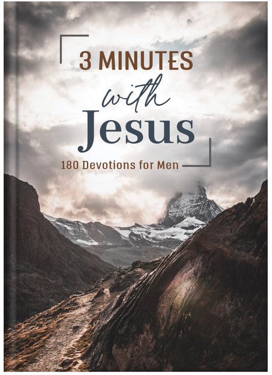 3 Minutes With Jesus / 180 Devotions for Men