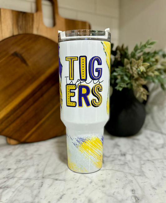 40oz Tigers Tumbler