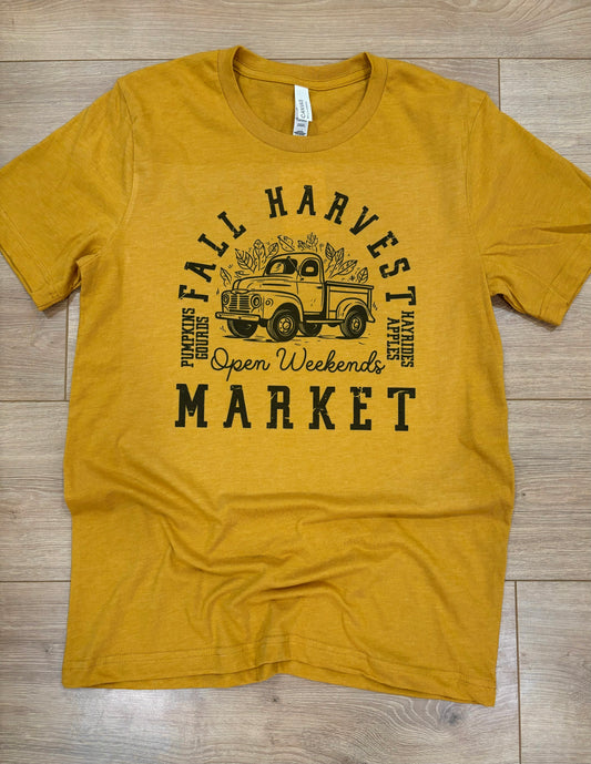 Fall Harvest Market Tee