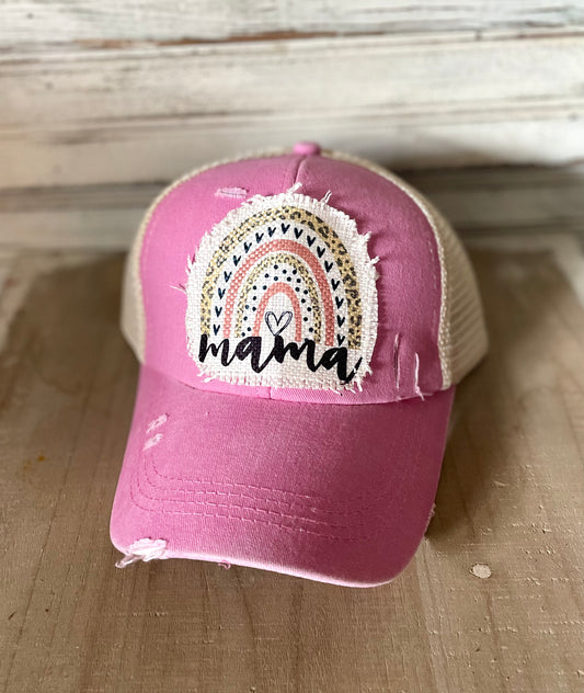 Rainbow Mama Hat