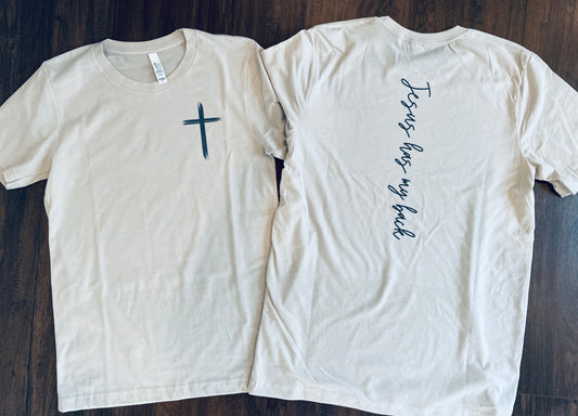 Jesus Has My Back Tee