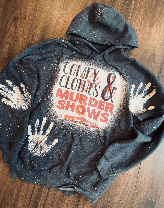 Comfy Clothes & Murder Shows Hoodie