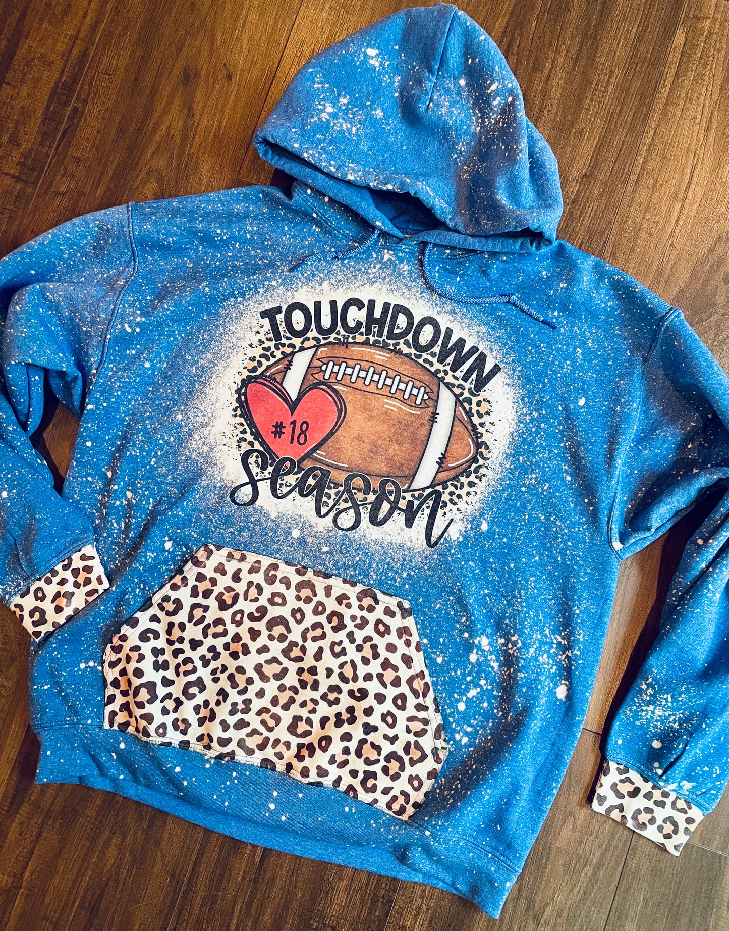 Custom Touchdown Season Hoodie