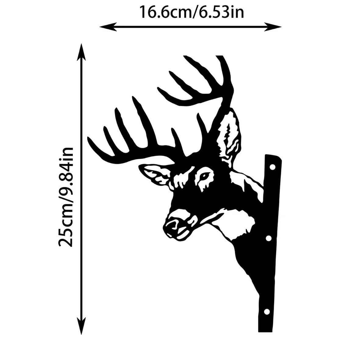 Deer Fence Ornament