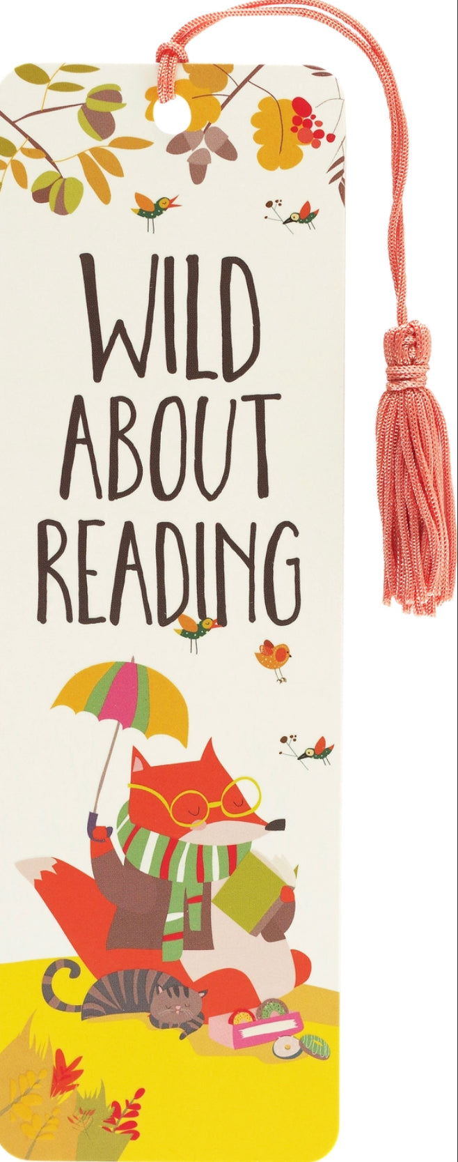 Wild About Reading Bookmark